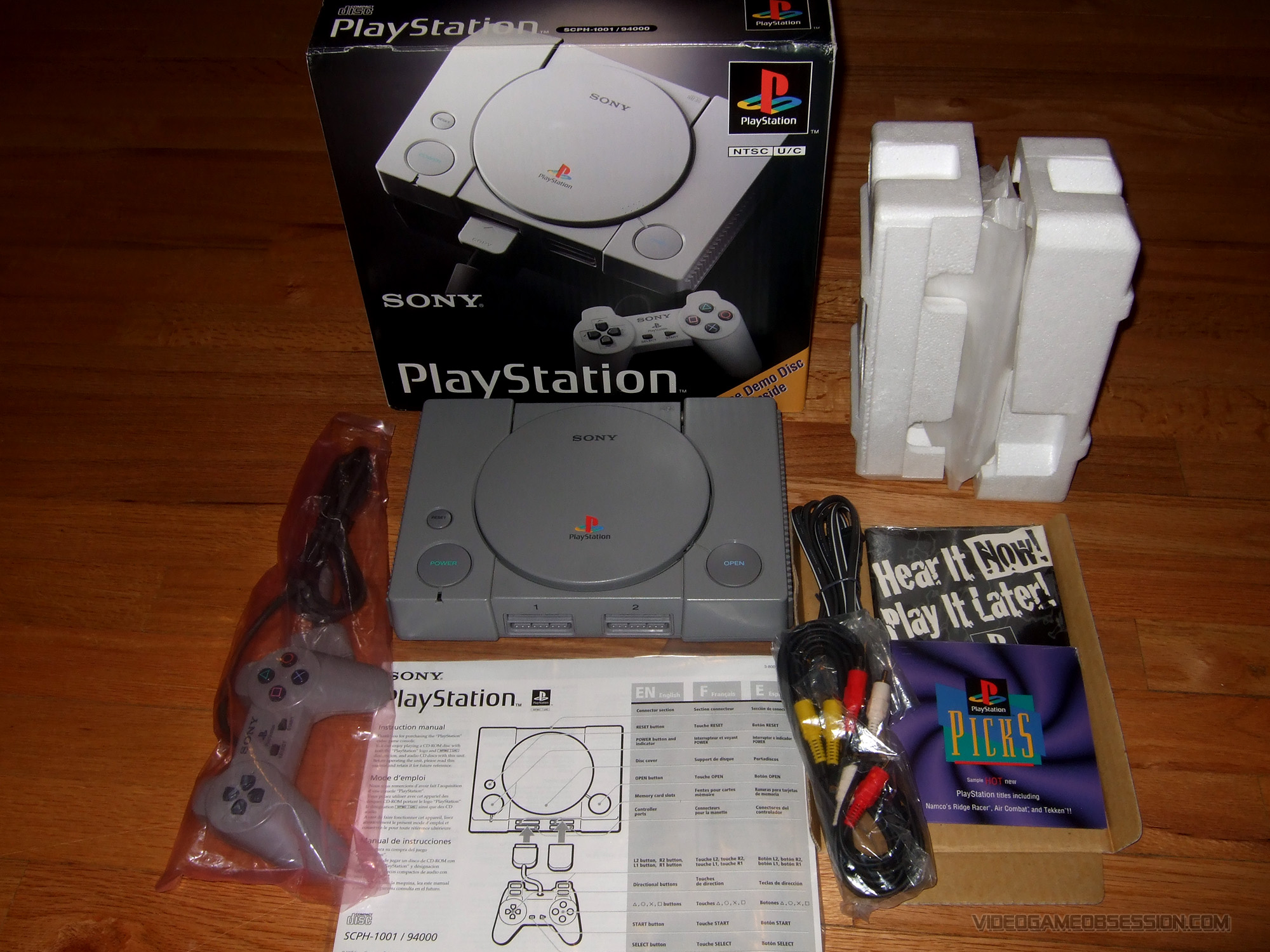 Sony Playstation HARDWARE @ Video Game Obsession (c) Matthew
